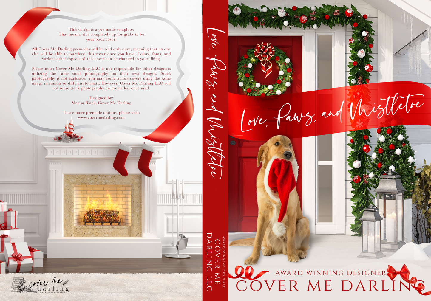 Premade : Love Paws and Mistletoe