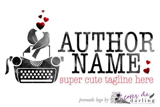 Premade Logo/Brand : Lovebird Typewriter